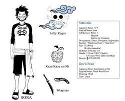One Piece Oc Sora By Original Artist On Deviantart One Piece Crew One Piece One Piece Anime