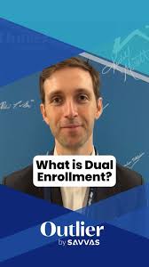💻 What is Dual Enrollment? We caught up with Outlier by Savvas Product  Lead Collin Dennis at the recent National Alliance for Public Charter  Schools conference for a quick primer