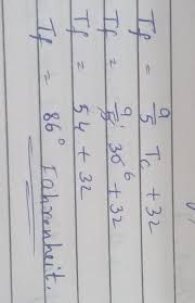 30 celsius = 86 degree fahrenheit Convert 30 Degree Celsius Into Fahrenheit Brainly In