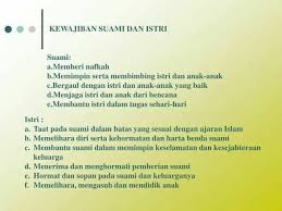 Ada hak dan kewajiban bagi mereka termasuk yang berkaitan untuk itu, perlu diketahui dan dipahami dengan baik beberapa kewajiban suami terhadap istri yang telah dijelaskan sesuai. Artikel Kewajiban Suami Dan Istri Dalam Rumah Tangga Hbs Blog Hakana Borneo Sejahtera