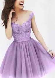 Purple Floral Grenadine Puffy Lace Sleeveless Crochet Sweet Cute Above Knee Tutu Dress Homecoming Dresses Short Prom Dresses Short Cheap Homecoming Dresses