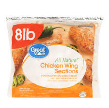Orders under $250 (before tax). Great Value All Natural Chicken Wing Sections 8 Lb From Walmart In Austin Tx Burpy Com