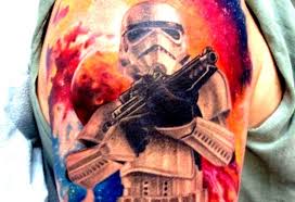 Please tell me that all that stuff will wash out of your hair.it will. The Greatest Star Wars Tattoos In The Galaxy