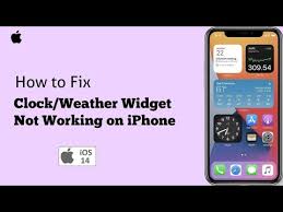 Weather Clock Widget Not Working Updating Loading Showing Up On Iphone After Ios 14 Update Fixed Youtube