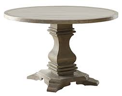 A round dining table from crate and barrel is a beautiful addition to your space. Homelegance Euro Casual 48 Round Dining Table Gray Amazon In Furniture