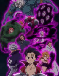 Handpicked by the demon king himself, each member possesses a commandment「戒禁, kaigon」, a unique power gifted to them by the demon king. Zehn Gebote The Seven Deadly Sins Schurken Wiki Fandom
