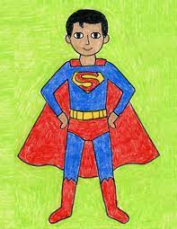 Choose your favorite superman drawings from 383 available designs. How To Draw Superman Art Projects For Kids