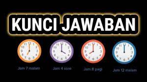 Maybe you would like to learn more about one of these? Jawaban Soal Hari Bulan Dan Jam Kelas 1 3 Sd Belajar Dari Rumah Tvri Kamis 30 April 2020 Tribunnews Com Mobile