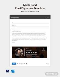 Music.email | update your memail account settings, manage your inboxes, change passwords, add storage and view plan renewals, favorites, affiliate profile and more. Music Band Email Signature Template Psd Html5 Outlook
