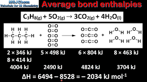 5 3 Calculating H Using Average Bond Enthalpies Sl