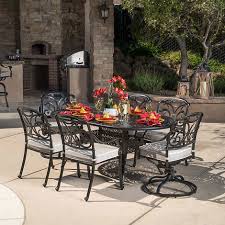 Sold by ami ventures inc. San Paulo 7 Piece Patio Dining Set My Online Store Dba Expo Int L