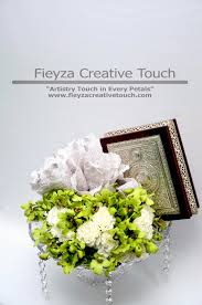 Dulang gubahan hantaran for ajeerah with pastel cream, gold & dark brown themes. Fieyza Creative Touch