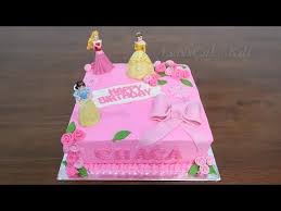  Kue Ulang Tahun Anak Perempuan Terbaru Kue Ultah Karakter Princes Disney Youtube Kue Ulang Tahun Kue Ulang Tahun