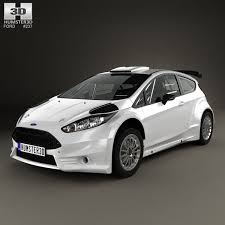 3d Model Of Ford Fiesta R5 3 Door 2014 Ford Fiesta Ford Ford Fiesta St