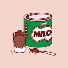 Australian Breakfast Milo Pop Art Print Poster Illustration Wall Art Square Downloadable Kitchen Pop Art Print Pop Art Illustration Wall Art