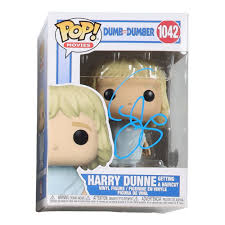 Jeff Daniels Signed "Dumb And Dumber" #1040 Harry Dunne In Tux Funko Pop!  Vinyl Figure (Beckett)