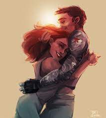• captain america steve rogers marvel natasha romanoff black widow bucky barnes sebastian stan winter soldier she also married dr. Pin On Marvel