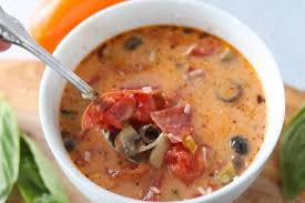 Keto Pizza Soup Recipe (Crock Pot, Instant Pot)