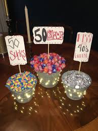 70th Birthday Decorations For Woman 50th Birthday Centerpieces Surprise 50th Birthday Party 50th Birthday Party Favors 50th Birthday Centerpieces