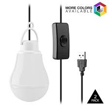 2 Pack Energy Saving Led Usb Light Bulb Tanga