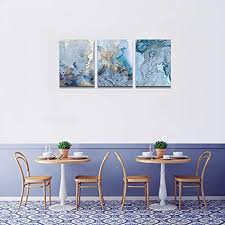 Maybe you would like to learn more about one of these? Canvas Wall Art For Living Room Bedroom Decoration Wall Painting Bathroom Wall Decor Blue Abstract Watercolor Home Decoration Kitchen Posters Artwork Inspirational Wall Art 16x12 Inch 3 Piece Set Pricepulse