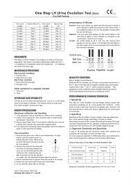 Bb Bump Shop One Step Lh Urine Ovulation Test Instruction