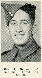 Pte. S. Neilson, of Kaikohe, killed in action