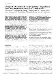 La banca agricola mantovana (in breve: Pdf Linkage Of Tp53 Codon 72 Pro Pro Genotype As Predictive Factor For Nasopharyngeal Carcinoma Development