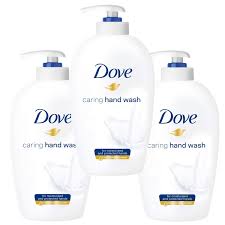 Dove instant foaming body wash with nutriummoisture technology shea butter with warm vanilla effectively washes away bacteria while nourishing your skin 13.5 oz. Amazon Com Dove Beauty Cream Caring Hand Wash Original 8 45oz 250ml Pack Of 3 Bath Products Beauty