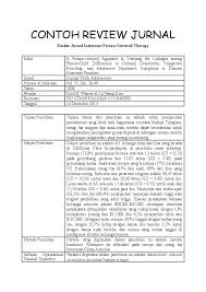 Jurnal pendidikan bahasa inggris tentang speaking. Doc Contoh Review Jurnal Docx Al Asmaul Husna Academia Edu