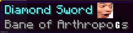 But at the bottom of the enchantment there is a note that says Bane Of Arthropods Imgflip