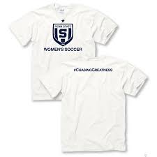 Student Book Store W58704 Penn State Women S Soccer Crest Short Sleeve T Shirt White