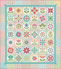 Granny S Garden Quilt Kit Package By Lori Holt For Riley Etsy Quilt Kit Garden Quilt Quilts