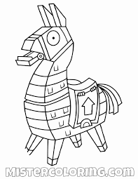 Fortnite Llama Coloring Page Elegant Free Llama Fortnite Coloring Page For Kids In 2019 In 2020 Cool Coloring Pages Toy Story Coloring Pages Cartoon Coloring Pages