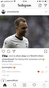 Christian eriksen er vågen og er til yderligere undersøgelser på rigshospitalet. Transpurs On Twitter Jan Vertonghen S Instagram Is Filled With Love To Christian Eriksen And You Re Trying To Tell Me The Dude Slept With His Wife Give Me A Break Thfc Coys Https T Co Fcji5kauz3