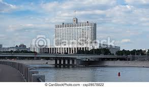 Das weiße haus in moskau ist das regierungsgebäude der russischen föderation. Aufbau Der Regierung Der Russischen Foderation In Moskau Weisses Haus Canstock