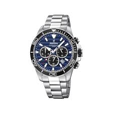 Retrouvez toute notre collection de montre homme festina acier sur mencorner, n°1 de la beauté masculine en ligne. Montre Festina Homme Chronographe Acier Homme Modele F20361 3 Maty