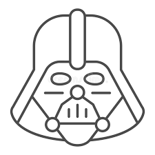 Les authentiques coussins d'art sont de plus en mieux utilisés. Ligne Icone De Darth Vader Illustration De Vecteur De Star Wars D Isolement Sur Le Blanc Conception De Style De Contour De Caract Photo Editorial Illustration Du Darth Illustration 140198561