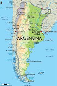 Не всю, конечно, континент обширен, но. Yuzhnaya Argentina Karta Karta Yuzhnoj Argentine Yuzhnaya Amerika Amerika