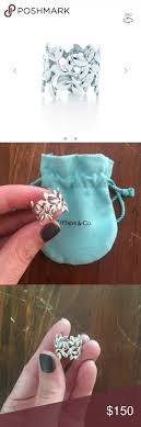 Tiffany S Silver Ring Paloma Picasso Olive Leaf Band Ring Size 6 5 Worn Once Like Brand New Very Comfortable And Elegant Tiffany Silver Rings Silver Rings
