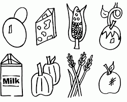 Your class will have so much fun bringing the page to life, whilst discussing some of their favourite foods and recipes. Coloring Pages Snack Food Coloring Pages