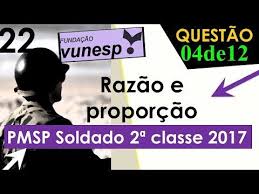 Check spelling or type a new query. Prova Pmsp 2017 Vunesp Razao E Proporcao Questao 22 Soldado 2Âº Classe 4 De 12 Youtube Razao E Proporcao Soldado Questao