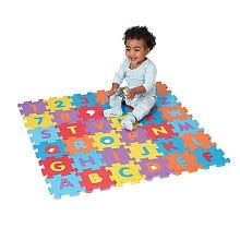 Bruin Alphabet Numbers Foam Puzzle Mat Puzzle Mat Alphabet And Numbers Baby Plush Toys
