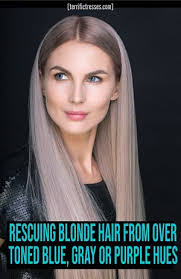 You can speed up this process a bit by washing your hair with a clarifying shampoo. 3 Quick Fixes For Over Toned Blonde Hair