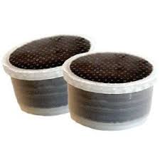 Water leaks into pod drawer not much. 40 Capsules Lavazza Espresso Point Compatible