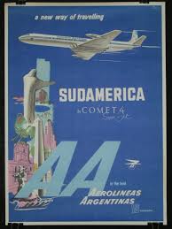 Pin De Carolyn Johnson En Vintage Poster Sobre Viaje Sudamerica Aerolineas