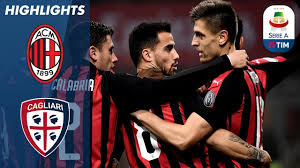 Stadio giuseppe meazza (milano) referee: Milan 3 0 Cagliari Milan Cruise To Victory At The San Siro Serie A Youtube