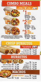 Check spelling or type a new query. Taco Time Menu Slc Menu