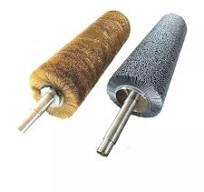 Cylinder Steel Wire Brush Roller for Metal Polishing Rust Removing