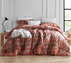 Chambers® italian border 300tc sateen duvet cover & shams. Artistic King Extra Large Bedding Decor Unearthed King Oversized Comforter Brucht Designer Copper Brown